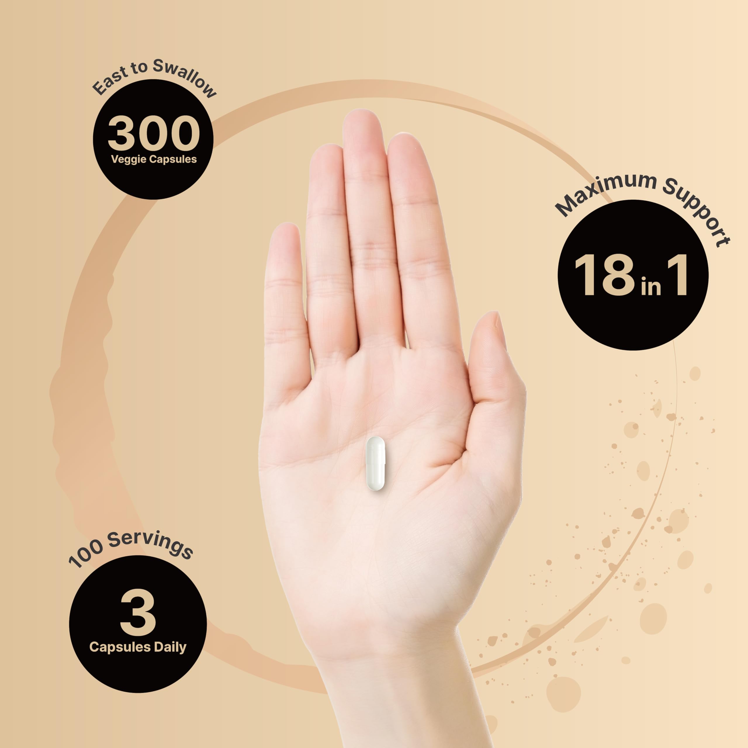 Probiotiques NatureBell, paquet avec 1 milliard CFU pour le soutien digestif.