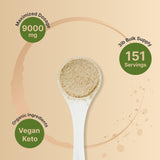 Psyllium NatureBell certifié biologique, sans OGM et sans additifs.