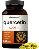 NatureBell Quercetine 1 000 mg – bouteille affichant l’étiquette et le nom du produit