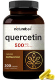 NatureBell Quercetine 500 mg – bouteille, soutien quotidien potentiel.