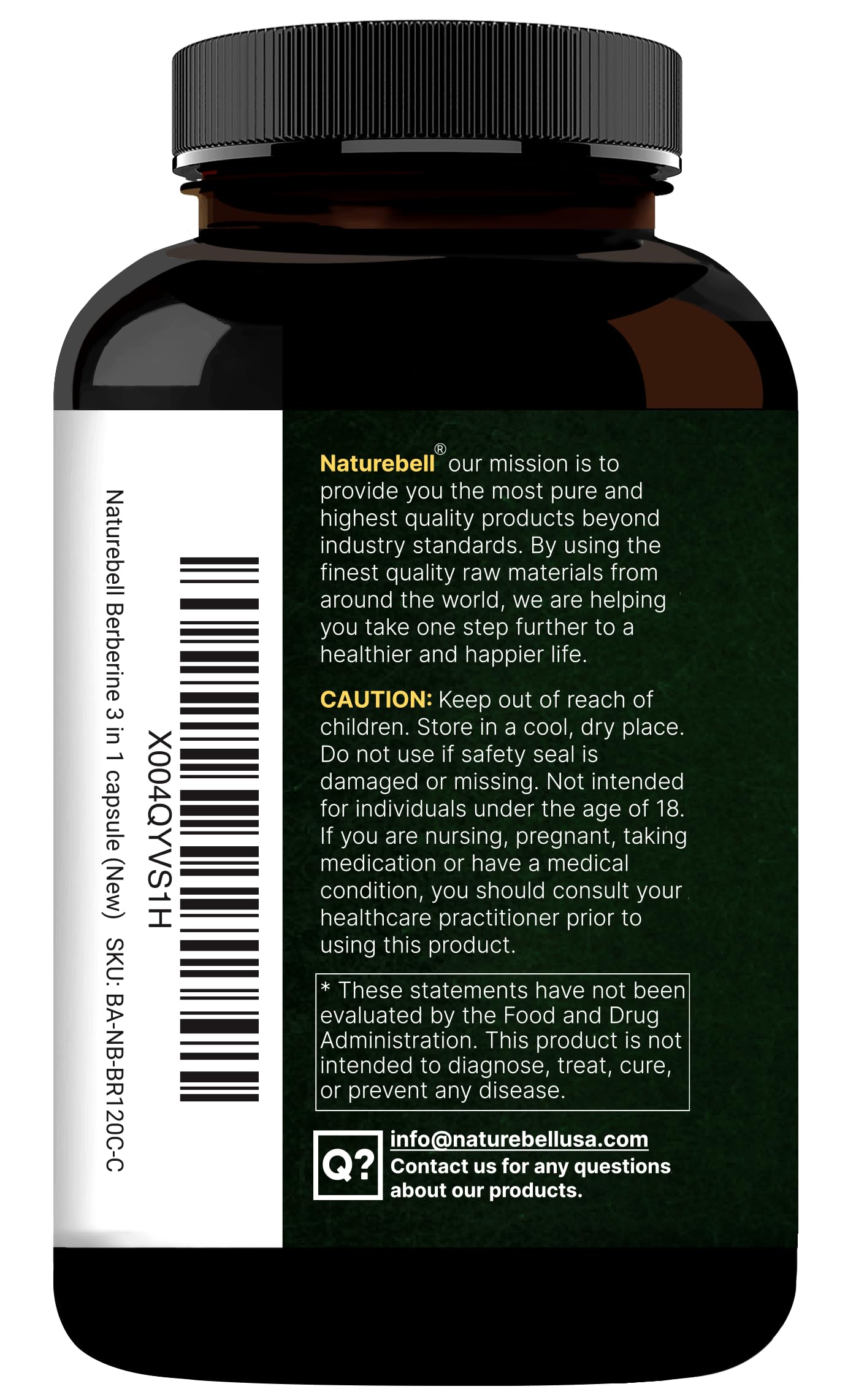 NatureBell tests en laboratoire sécurité et puissance, visuel qualité.