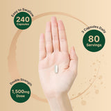 NatureBell TMG – prise quotidienne avec eau, intégration facile dans la routine.