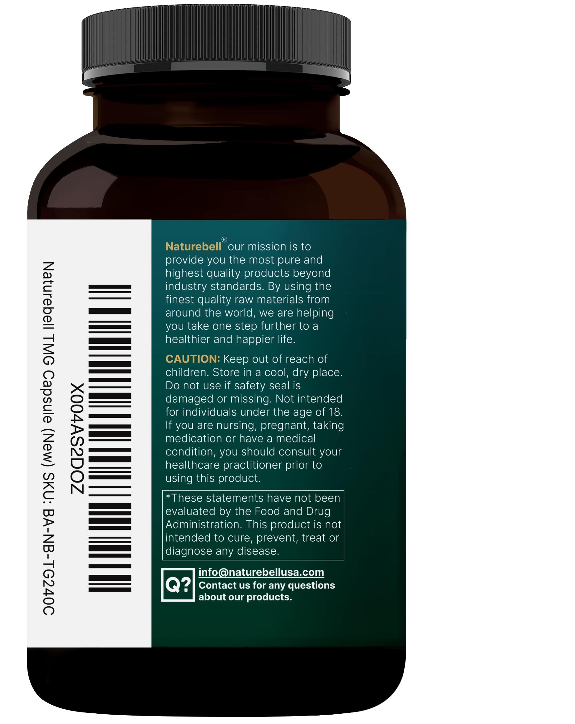 NatureBell TMG – santé potentielle du cœur et du foie, usage responsable.