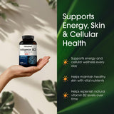 NatureBell Vitamine B2, dose quotidienne illustrée pour une routine simple et fiable.