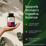 Fiche ingrédients NatureBell Probiotics+ mettant en avant prébiotiques et postbiotiques.