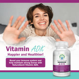 NatureGenX ADK, focus os et calcium, illustration de la santé osseuse.