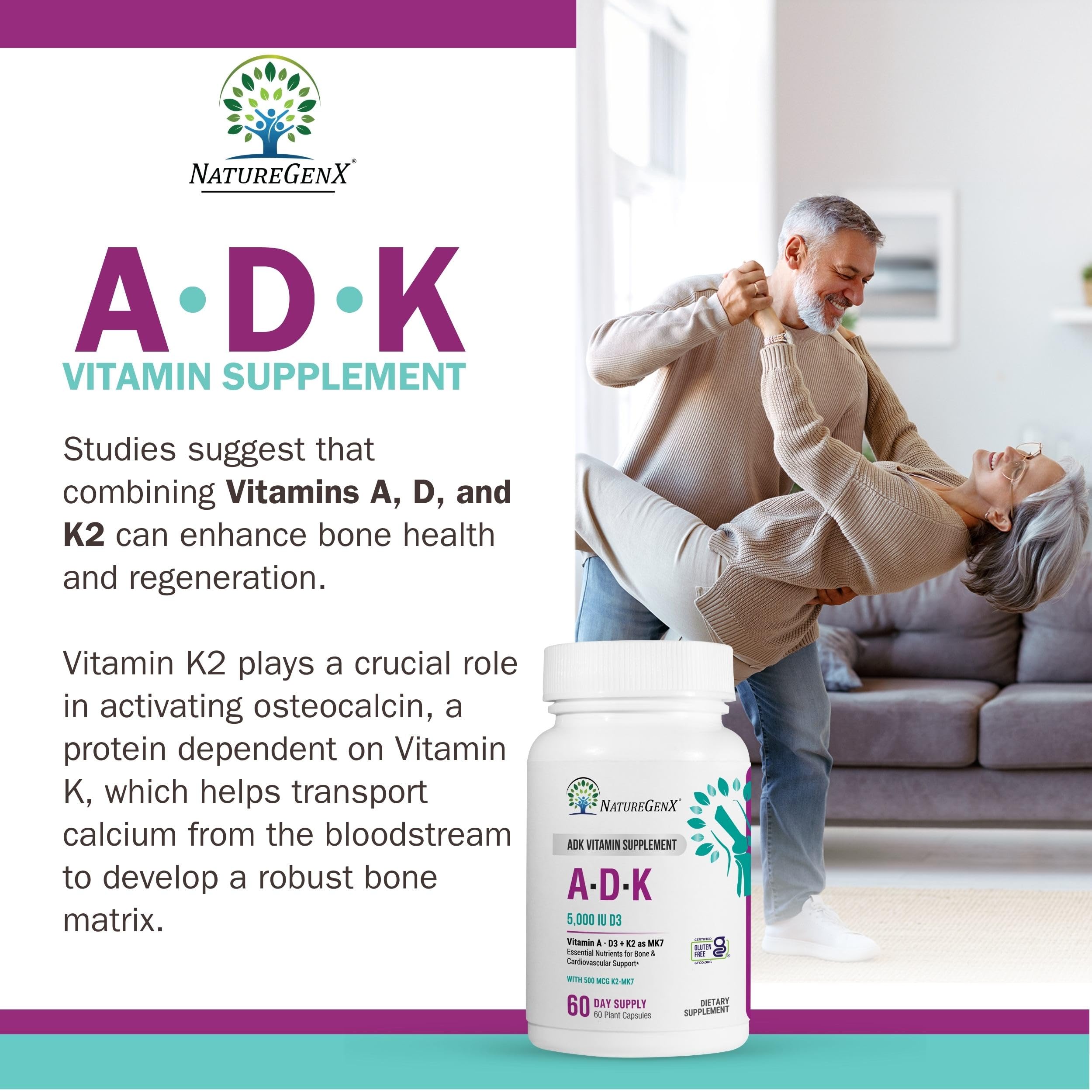 NatureGenX ADK, utilisation quotidienne simple, intégration facile à votre routine.
