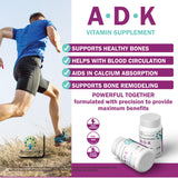 NatureGenX ADK vitamine – emballage-principal: emballage robuste, idéal pour le voyage.