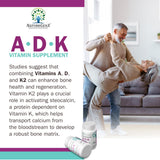 NatureGenX ADK vitamine – gelules: gélules pratiques pour une prise quotidienne.