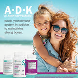 NatureGenX ADK vitamine – sante-os: formulation A, D3 et K2 pour le soutien des os.