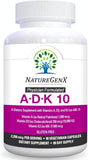NatureGenX ADK10 : dosage unique par jour, pratique et simple.