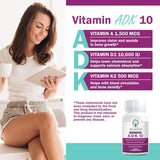 NatureGenX ADK10 : étiquette claire sur le flacon et les doses.