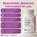 NatureGenX Methyl Prenatal – fer et B12, énergie quotidienne et soutien sanguin