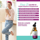 NatureGenX Vitamine D Drops : gouttes en action pour dose quotidienne pratique.