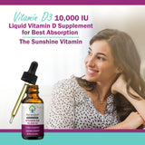 NatureGenX Vitamine D Drops : sans OGM et sans gluten.