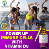 NatureGenX Vitamine D Drops : soutien potentiel des os et du système nerveux.