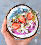 Naturegrail spiruline bleue poudre ajoute couleur et intérêt à vos desserts