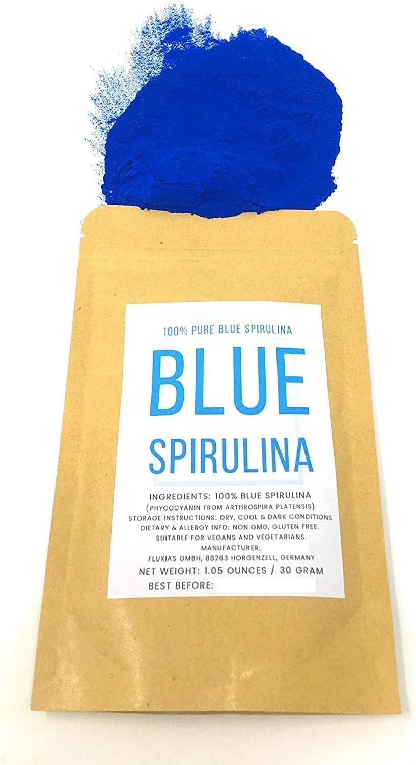 Naturegrail spiruline bleue poudre convient aux régimes vegan et sans additifs