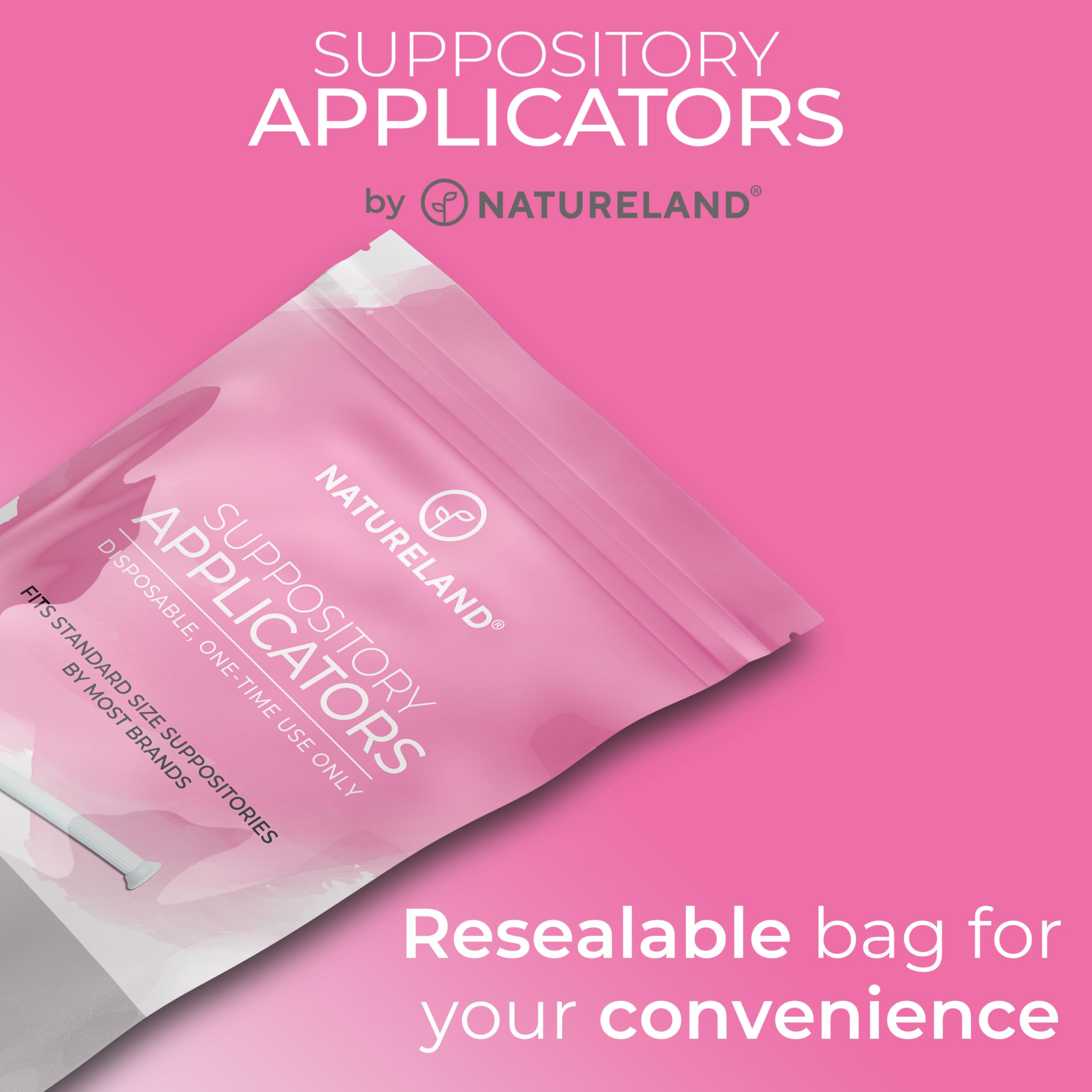 Natureland applicateur en matériaux sûrs pour une routine intime fiable.