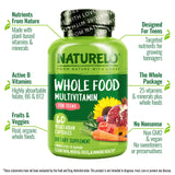 NATURELO Ado Multivitamines flacon de 60 gélules prêt à l’emploi.
