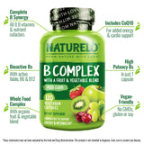 Naturelo B Complexe - capsules CoQ10: association pour le métabolisme potentiel