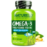 Naturelo Burpless Omega-3 flacon: prise pratique et fraîche sans arrière-goût.