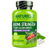 Naturelo calcium-capsules: source végétale pour la santé des os.