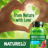 Naturelo Hommes Multivitamines: D3 du lichen pour l'entretien quotidien.