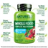 Naturelo: étiquette indiquant D3 issu du lichen et E du tournesol.