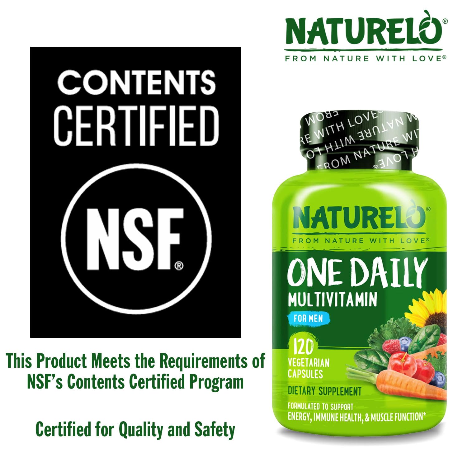 NATURELO Zinc et Sélénium pour absorption élevée et énergie quotidienne.