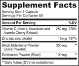 Naturelo Immune Support, gelules-vegan: faciles à avaler et adaptées au vegan.