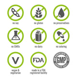 NATURELO mélange végétal: légumes riches en nutriments.