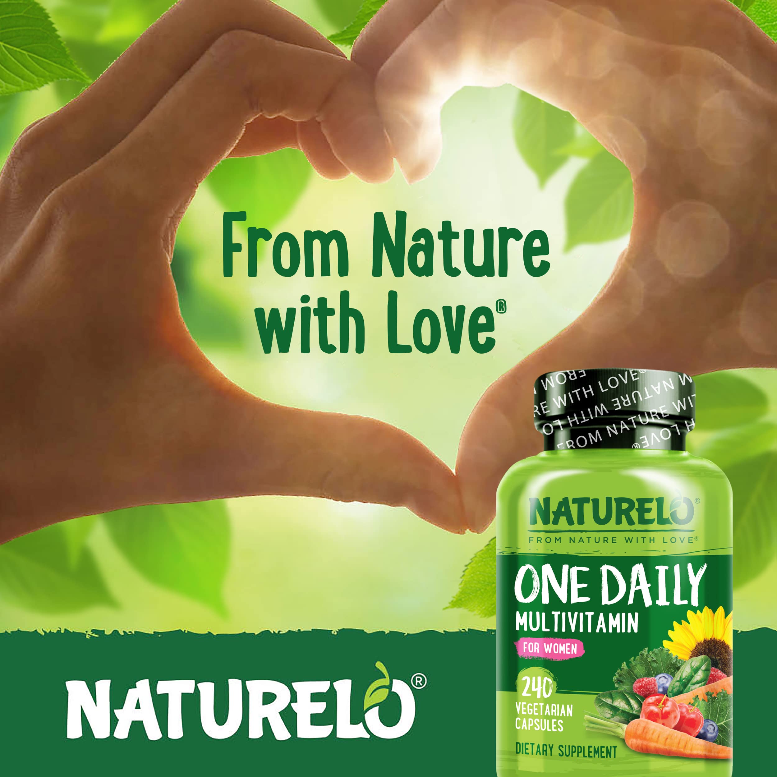 NATURELO Multivitamine Quotidienne, éléments clés et utilité quotidienne visibles