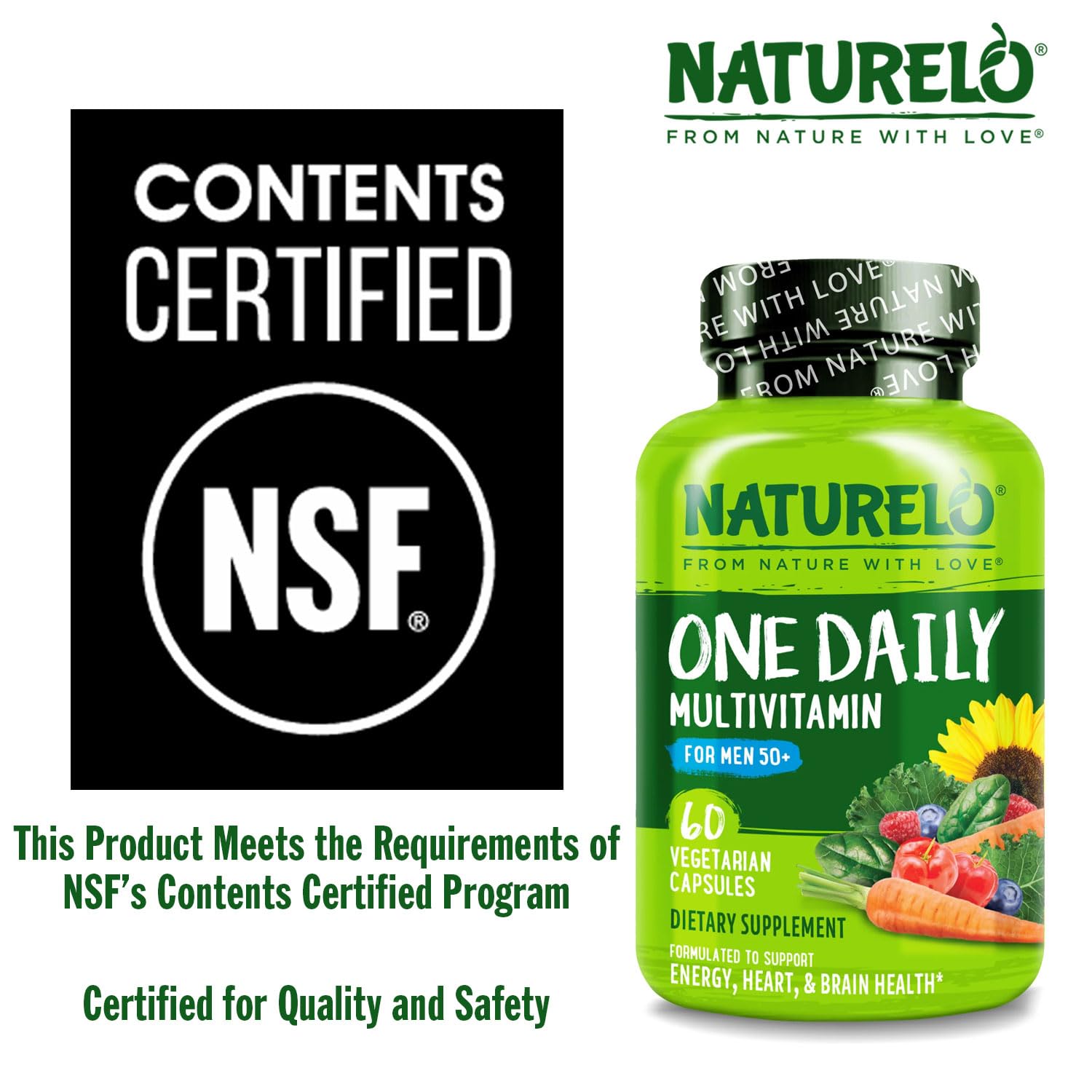 NATURELO vitamine D3 lichene — source végétale naturelle