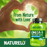 NATURELO Omega3 – distillation moléculaire assurant une pureté élevée.
