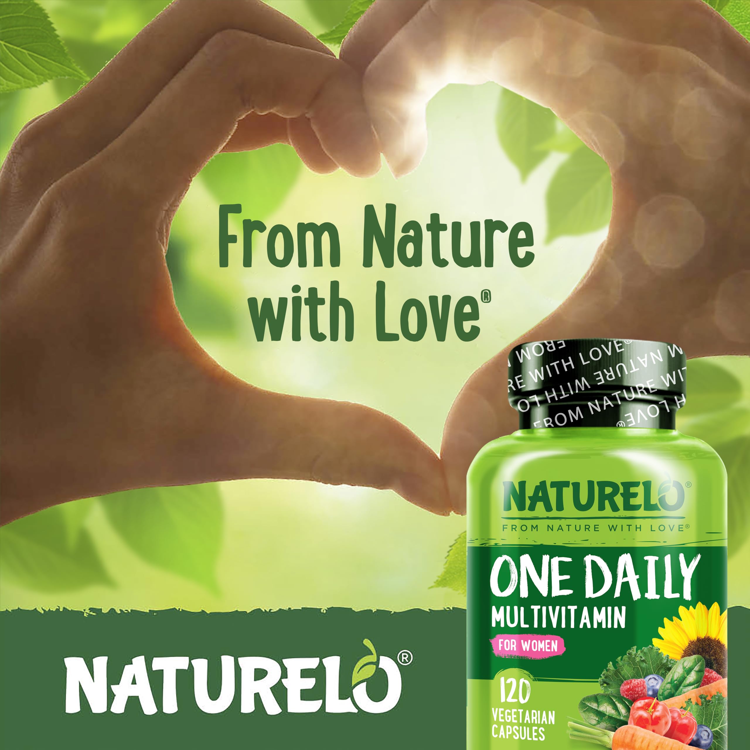NATURELO One Daily Femmes—minéraux chélatés pour meilleure absorption