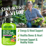 NATURELO One Daily – Vitamine D3 et lichen: soutien nutritionnel sûr.