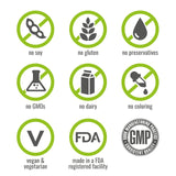 Naturelo One Daily Women Multivitamin – composants clés en gros plan