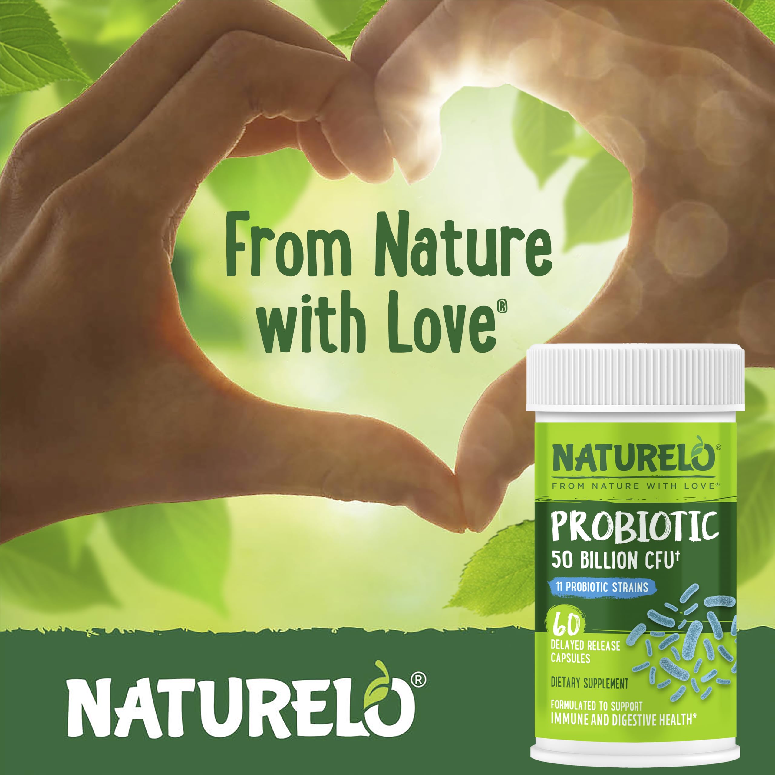 Naturelo Probiotiques: ingrédients véganes et sans OGM pour une formule propre