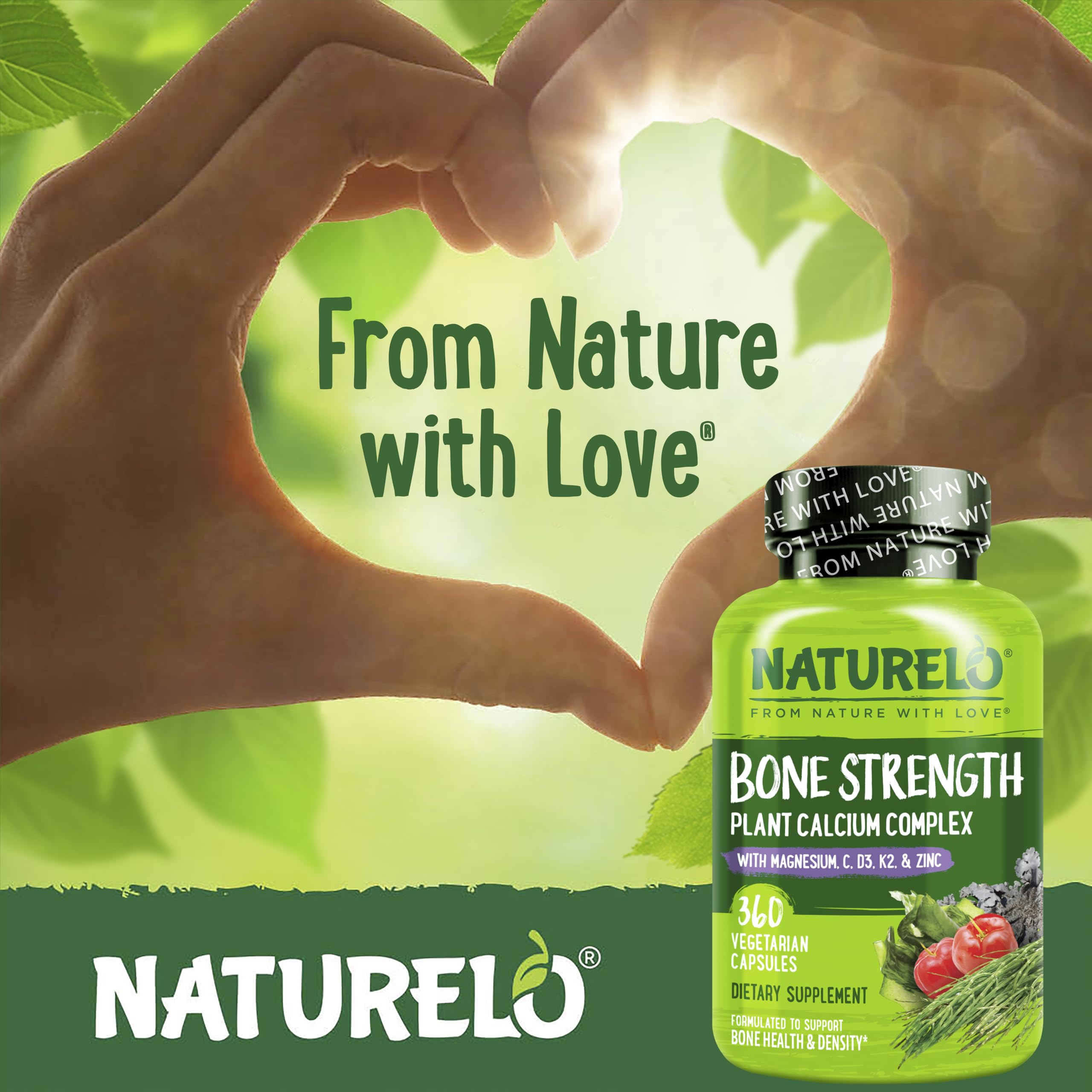 NATURELO sans gluten et sans soja, option végane.