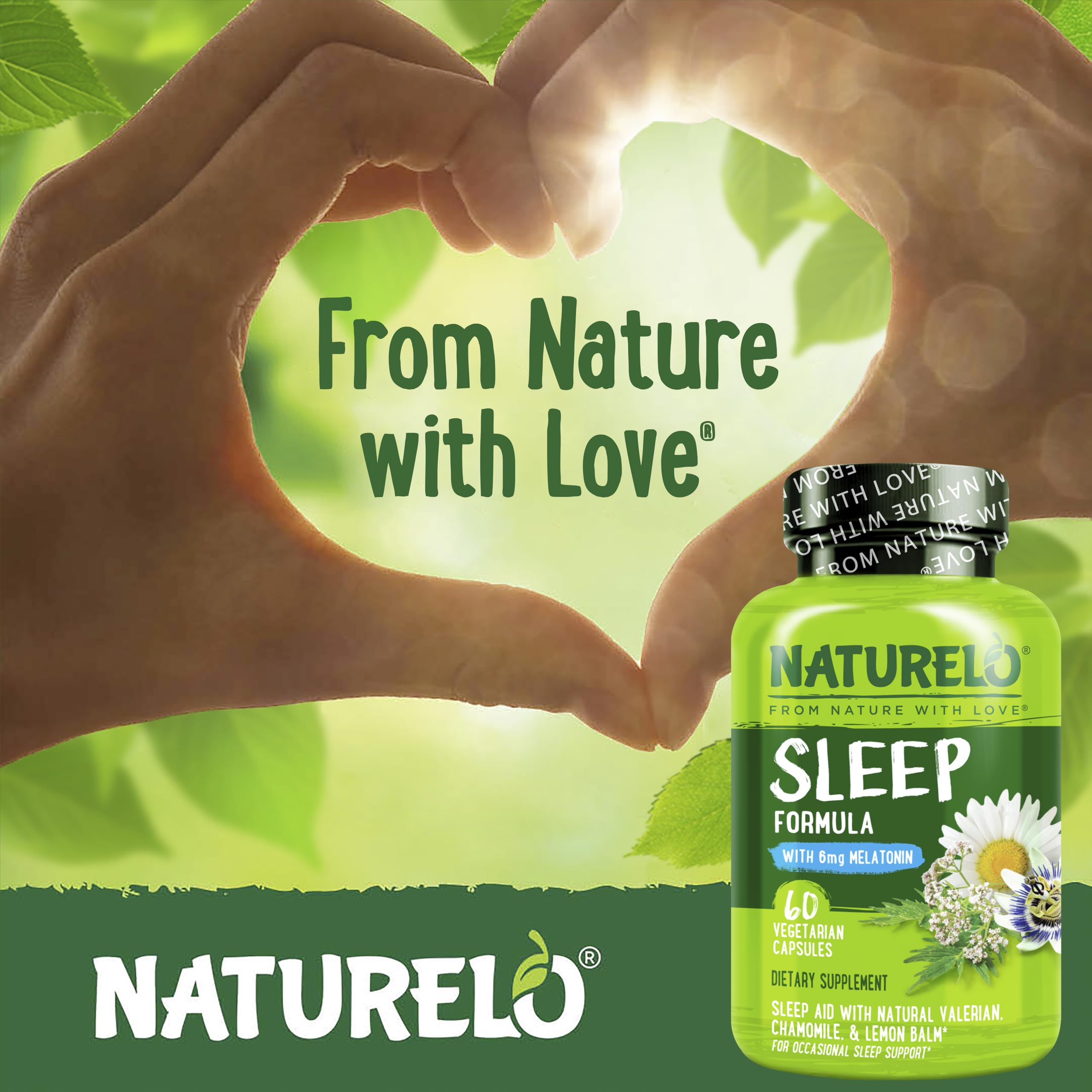 Naturelo Sommeil: mélatonine et camomille favorisent l’endormissement en douceur