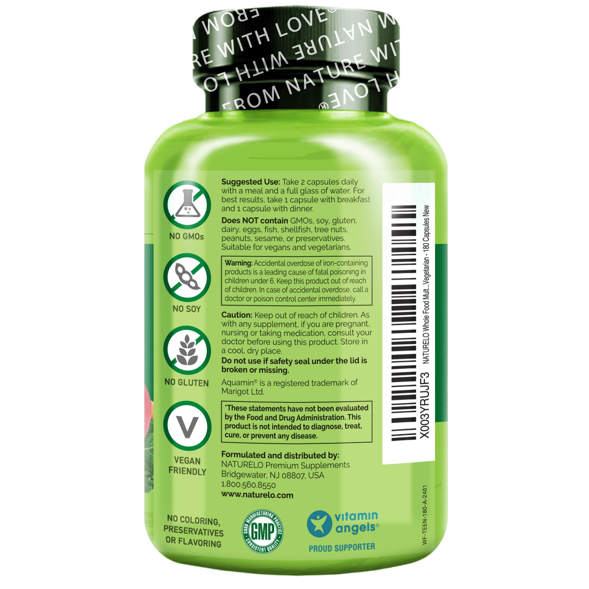 NATURELO Teens – sans allergènes courants pour une routine sûre