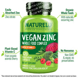 NATURELO zinc chelate riz brun: meilleure absorption grâce à la chélation.