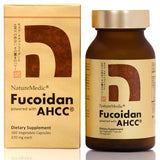 NatureMedic fucoidan AHCC — bouteille prête à l'emploi pour votre routine quotidienne.