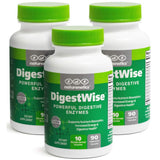 DigestWise Naturenetics – bouteille de gélules vegan pour soutenir la digestion après les repas.