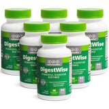 DigestWise par Naturenetics: gélules digestives faciles à avaler pour soutenir la digestion après repas.