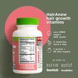 Naturenetics HairAnew : comprimés faciles à avaler pour la croissance capillaire.
