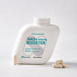 Bouteille NATURENEWBORN NR1000 montrant le flacon et l'étiquette, soutien potentiel à l'énergie naturelle.