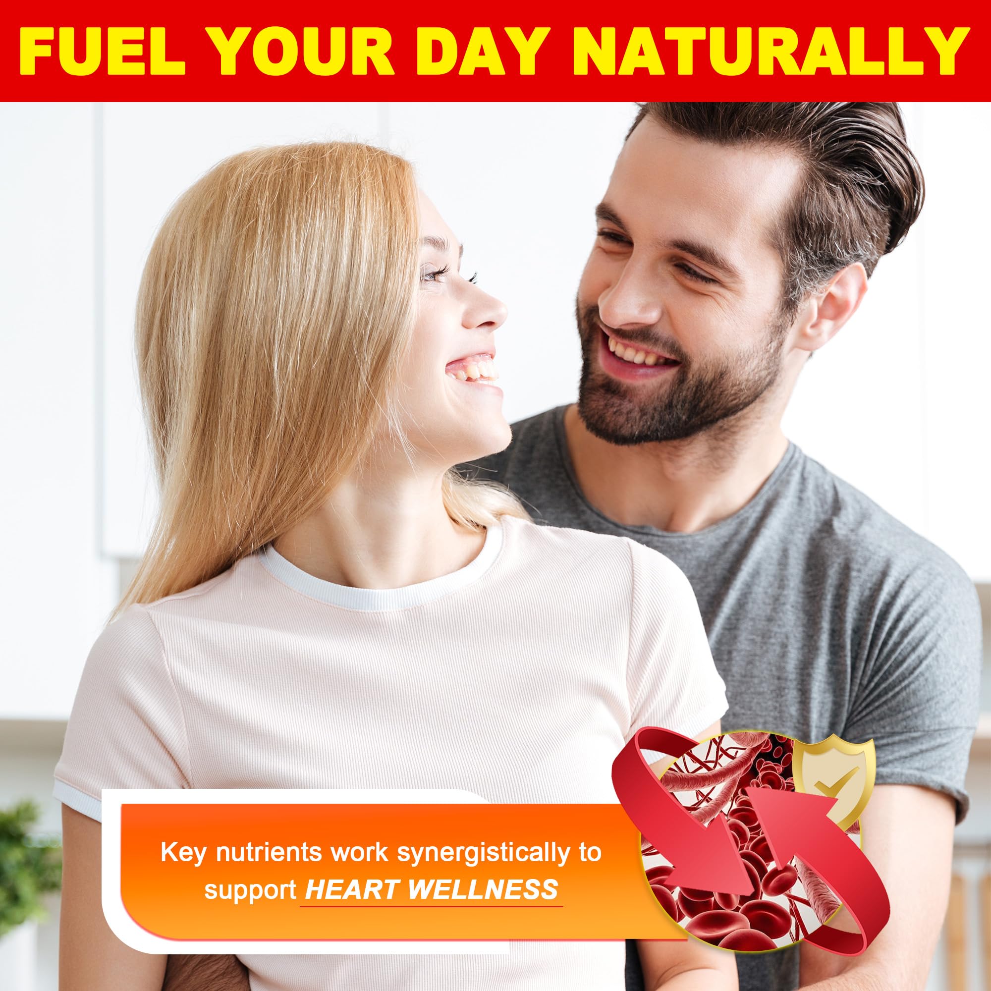 Vascu Flow NaturePlanet: ginseng pour énergie durable et concentration