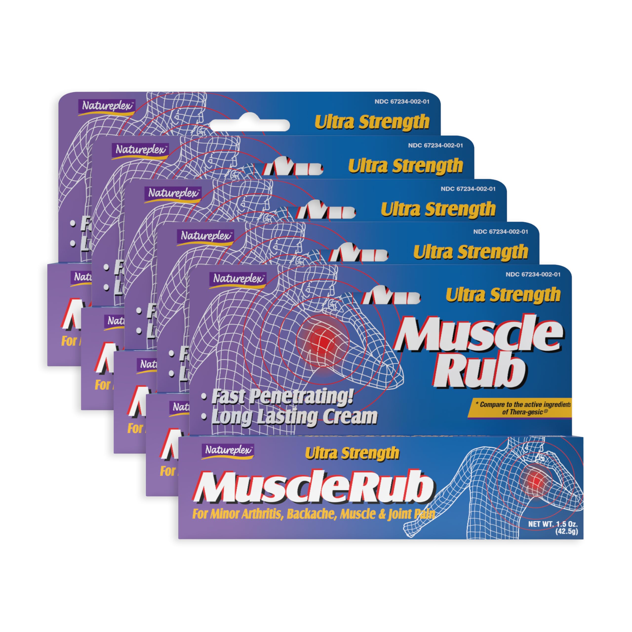 Natureplex Ultra-Puissante Crème Musculaire à emporter dans le sac sport